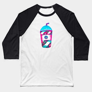 Blue Hawaiian Cocktail Baseball T-Shirt